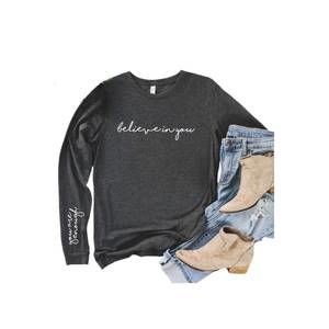 NEW SHE SHED women's you are enough tee in black